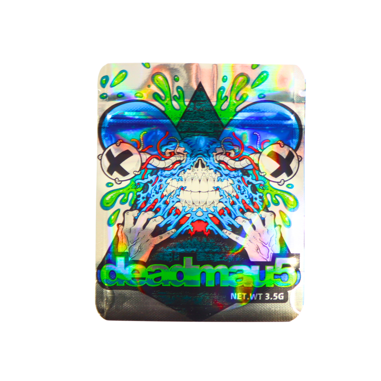 STANDARD MYLAR 3.5G BAGS 50CT DEADMAU5 DESIGN